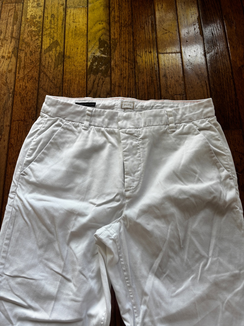 Womens Ecru white pants size 8 - Picture 6 of 10